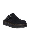 Półbuty Dr. Martens ZEBZAG MULE Black EH Suede 31657001
